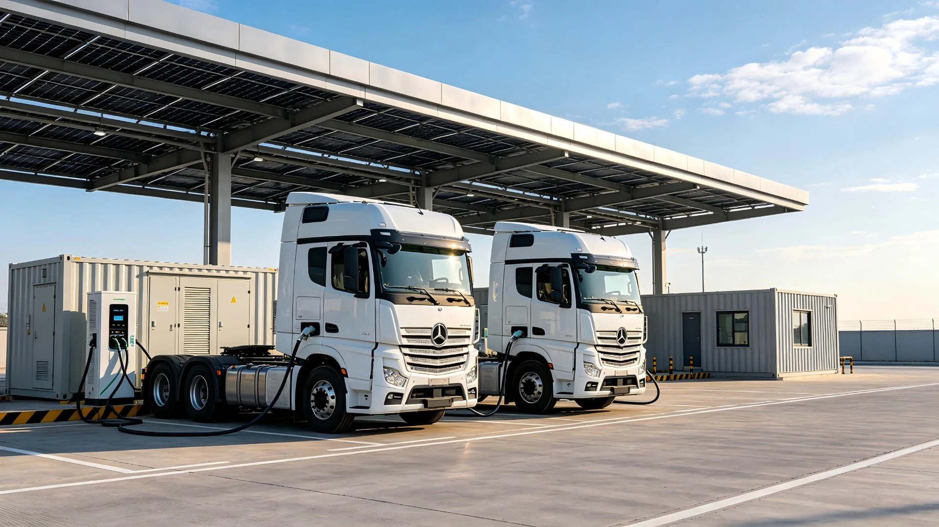 Heavy-Duty Truck Charging Station Project in Shangwasi Village, Guzan Town, Kangding City